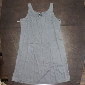 Eileen Fisher Women's Medoim Charcoal Sleeveless Dress